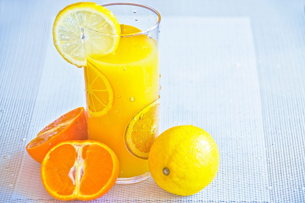 fresh citrus and orange juice