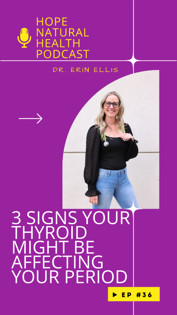 Thyroid & Periods - Hope Natural Health Podcast
