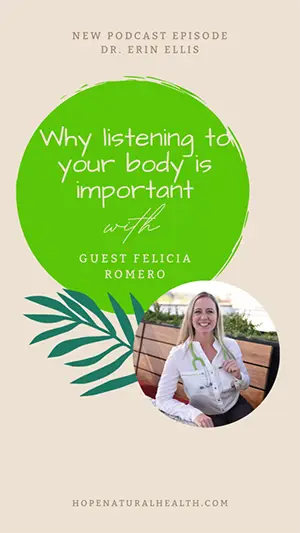 listening to your body - natural health
