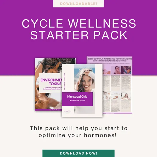 hormone cycle wellness starter pack.