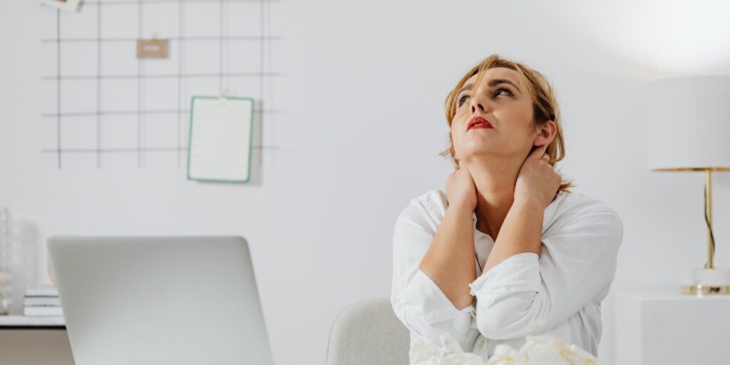 Chronic stress affects women's hormones.