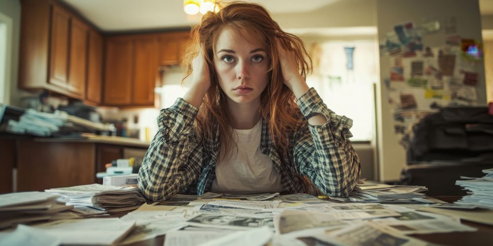 Chronic stress affects hormone balance.