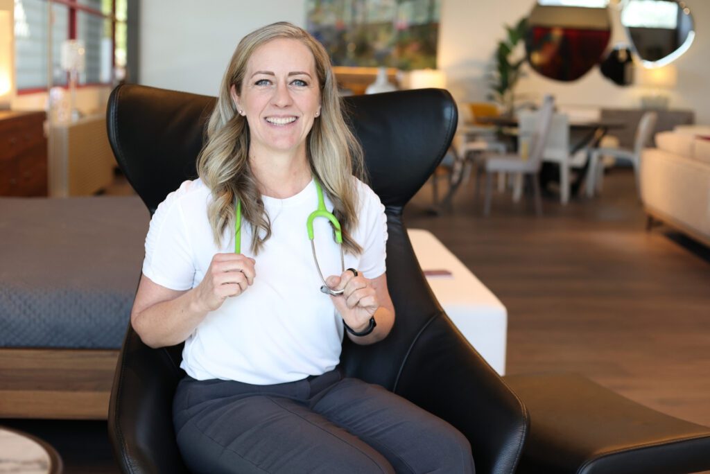 Dr. Erin Ellis, NMD specializing in naturopathic care for women's health and hormones in Gilbert AZ.