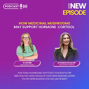 how medicinal mushrooms support cortisol levels.
