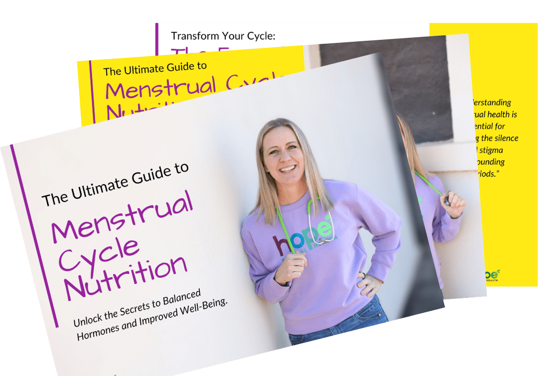 menstrual cycle nutrition guide - free download.